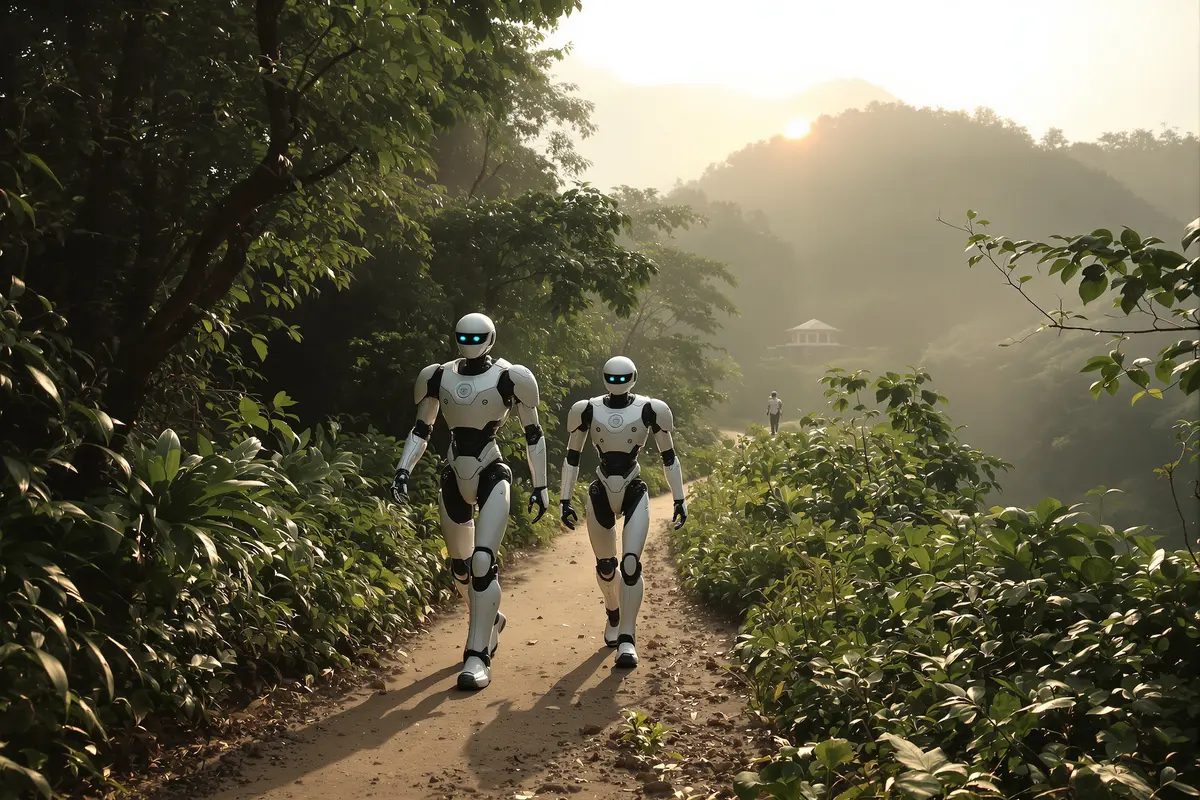 Why is China deploying humanoid robots at the Vietnam border now?
